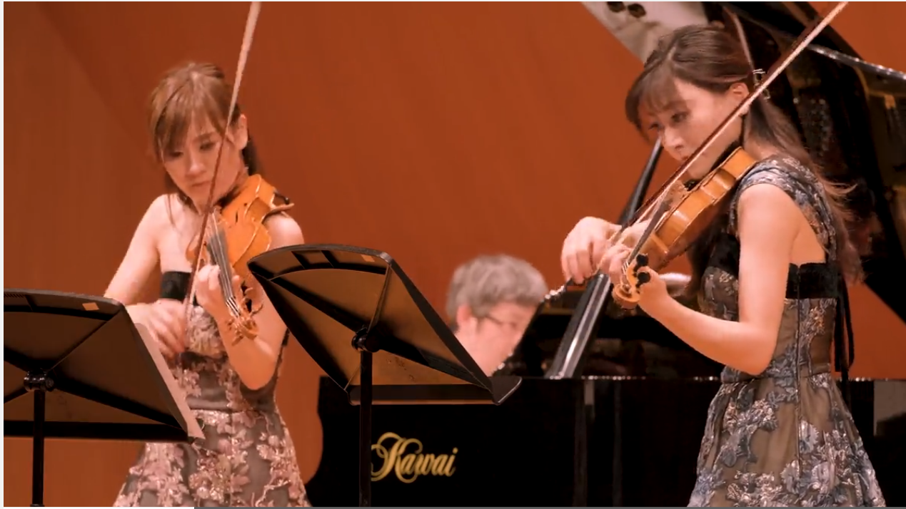 マルティヌー：2台のヴァイオリンとピアノの為のソナタより第1楽章