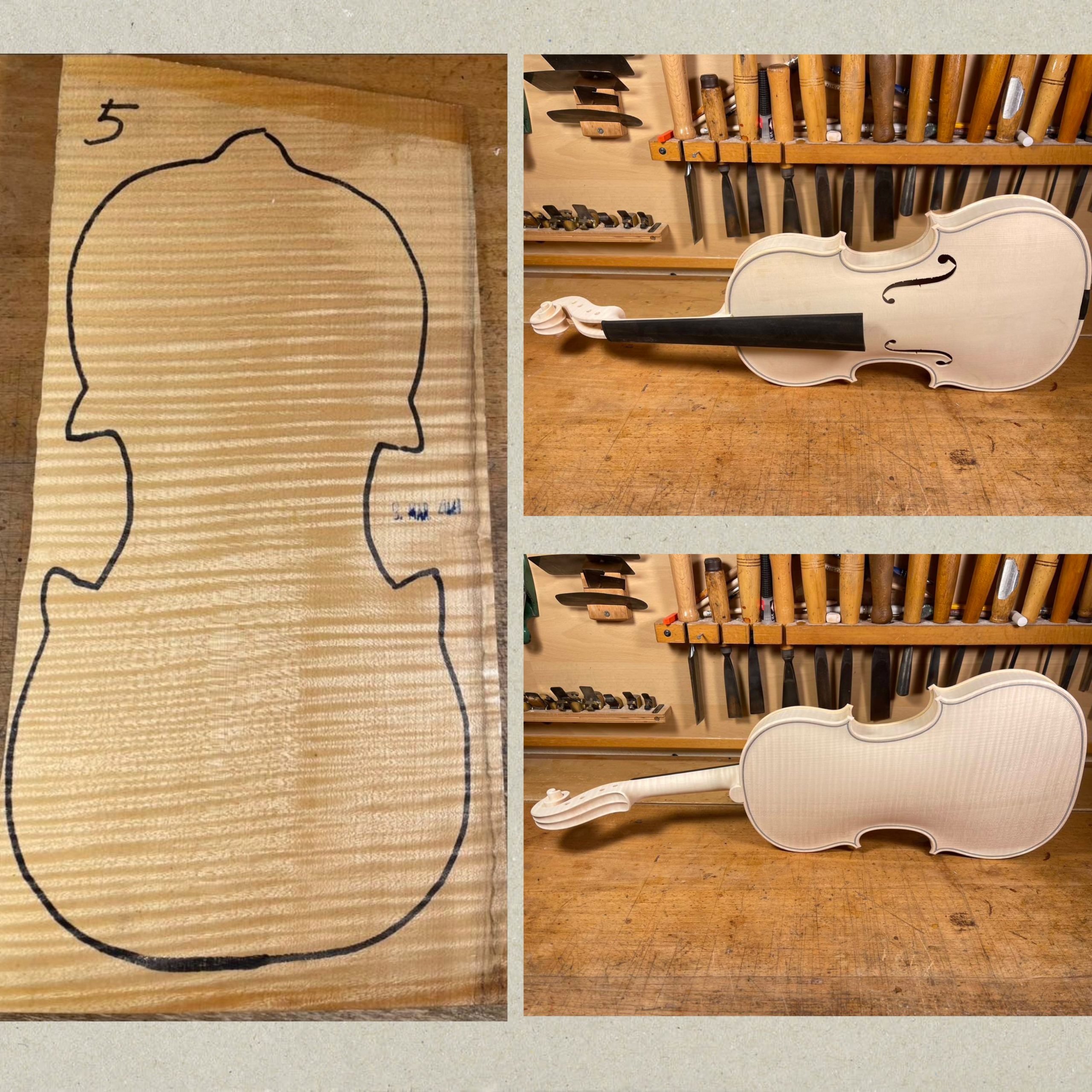 イタリア クレモナ ヴァイオリン 特注【Maple Music】